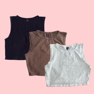 Sleeveless Tops Set of 3
